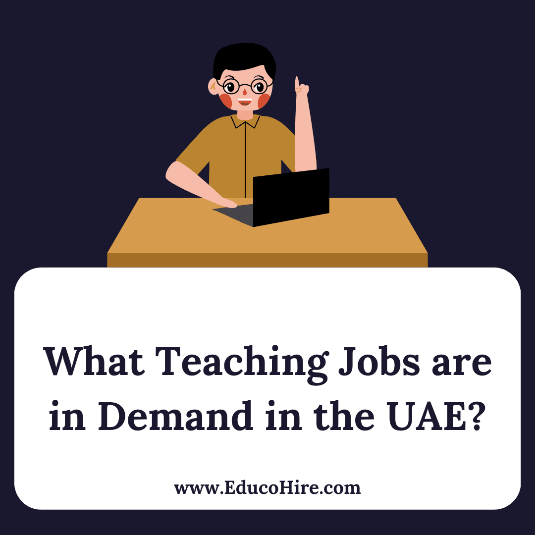What Teaching Jobs are in Demand in the UAE?